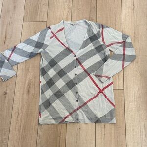 Burberry Brit Women’s button up lightweight sweater